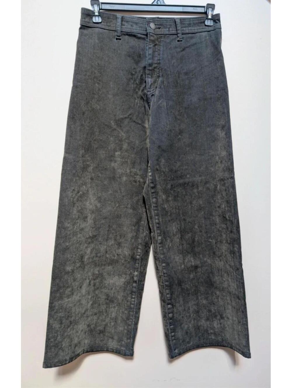 Universal Thread Olive Green Flocked Wide Leg Jeans – High Rise Size 10